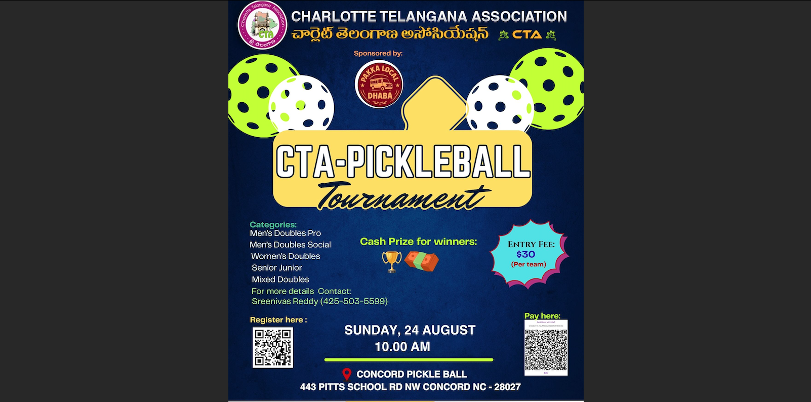 CTA 2025 Pickleball