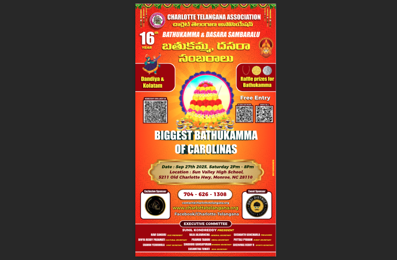 CTA 2025 Bathukamma
